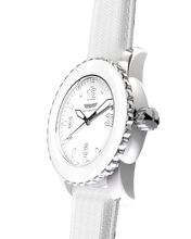 Load image into Gallery viewer, White & Polished Stainless Steel